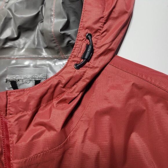 Woolrich coral red rain jacket - Picture 3 of 14